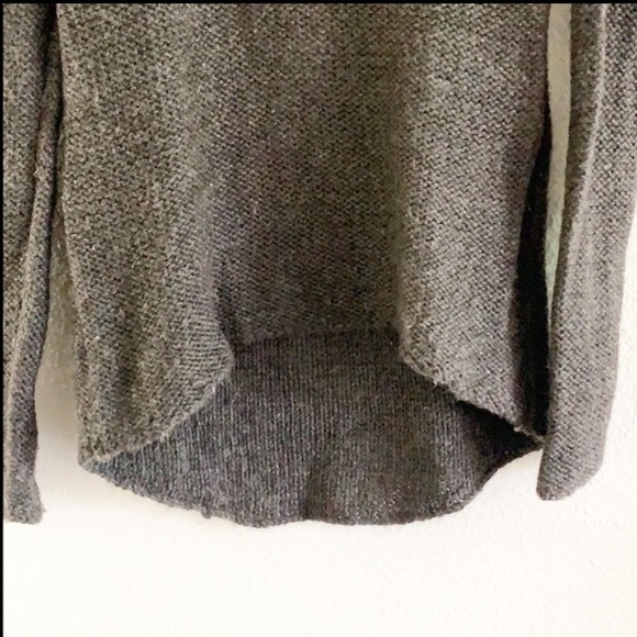 Helmut Lang Dark Grey Wool Knit Sweater P - Picture 3 of 8